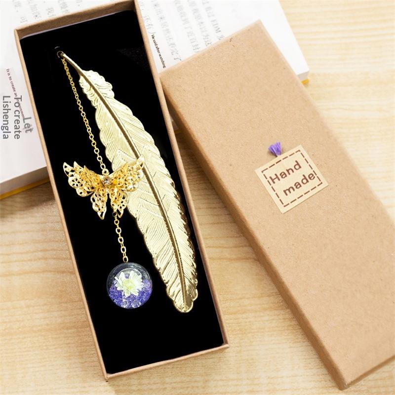 1PC Metal Bookmark Creative Im - огляд і ціна Dried Flower Bulk