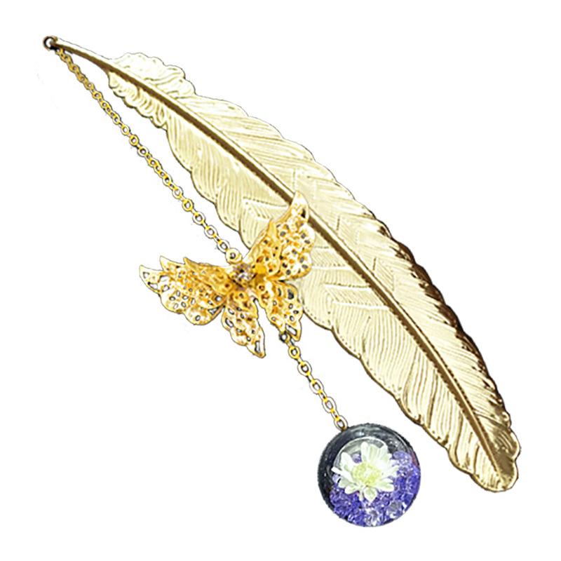 1PC Metal Bookmark Creative Im - огляд і ціна Dried Flower Bulk