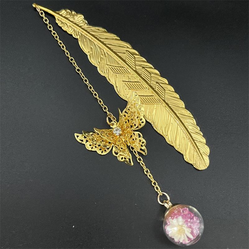 1PC Metal Bookmark Creative Im - огляд і ціна Dried Flower Bulk