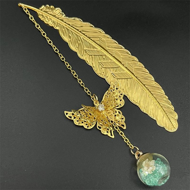 1PC Metal Bookmark Creative Im - огляд і ціна Dried Flower Bulk