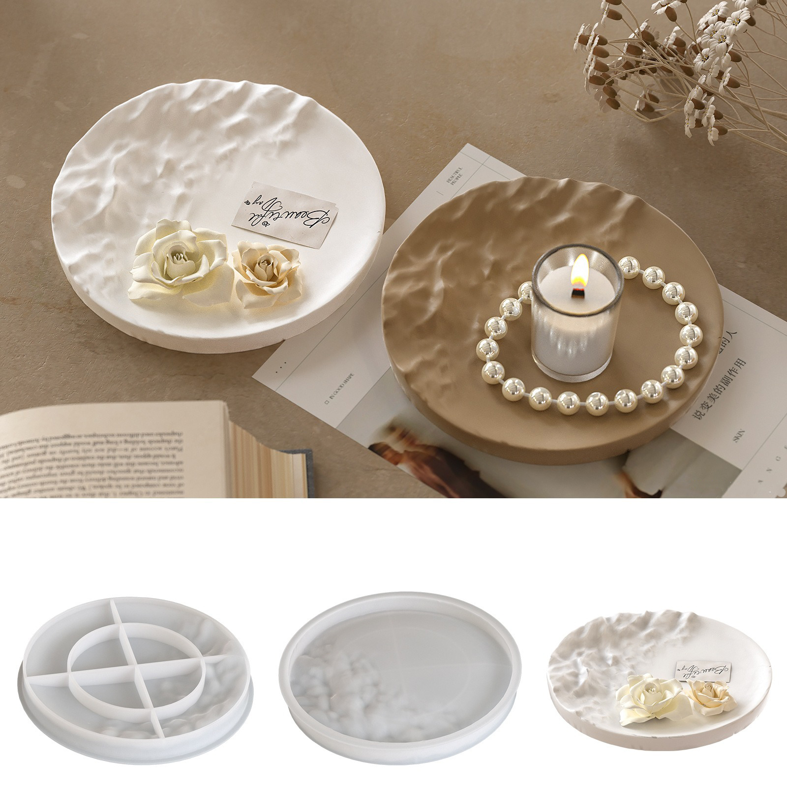 INS Irregular Ripple Large Cir - огляд і ціна Resin Ocean Wave Mold