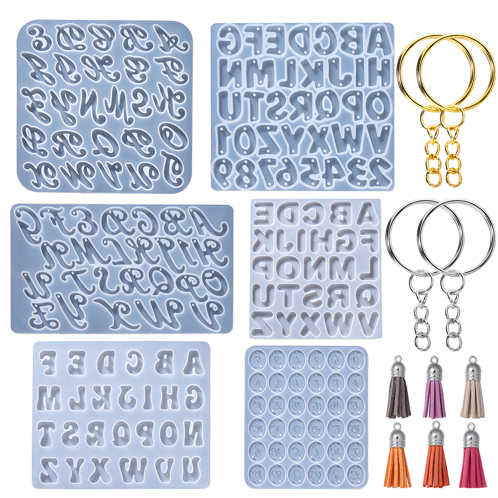 Alphabet Epoxy Resin Silicone  - огляд і ціна Epoxy Uv Resin Kit