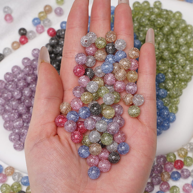 8/10mm Resins Round Shaped Bea - огляд і ціна Resin Craft Material