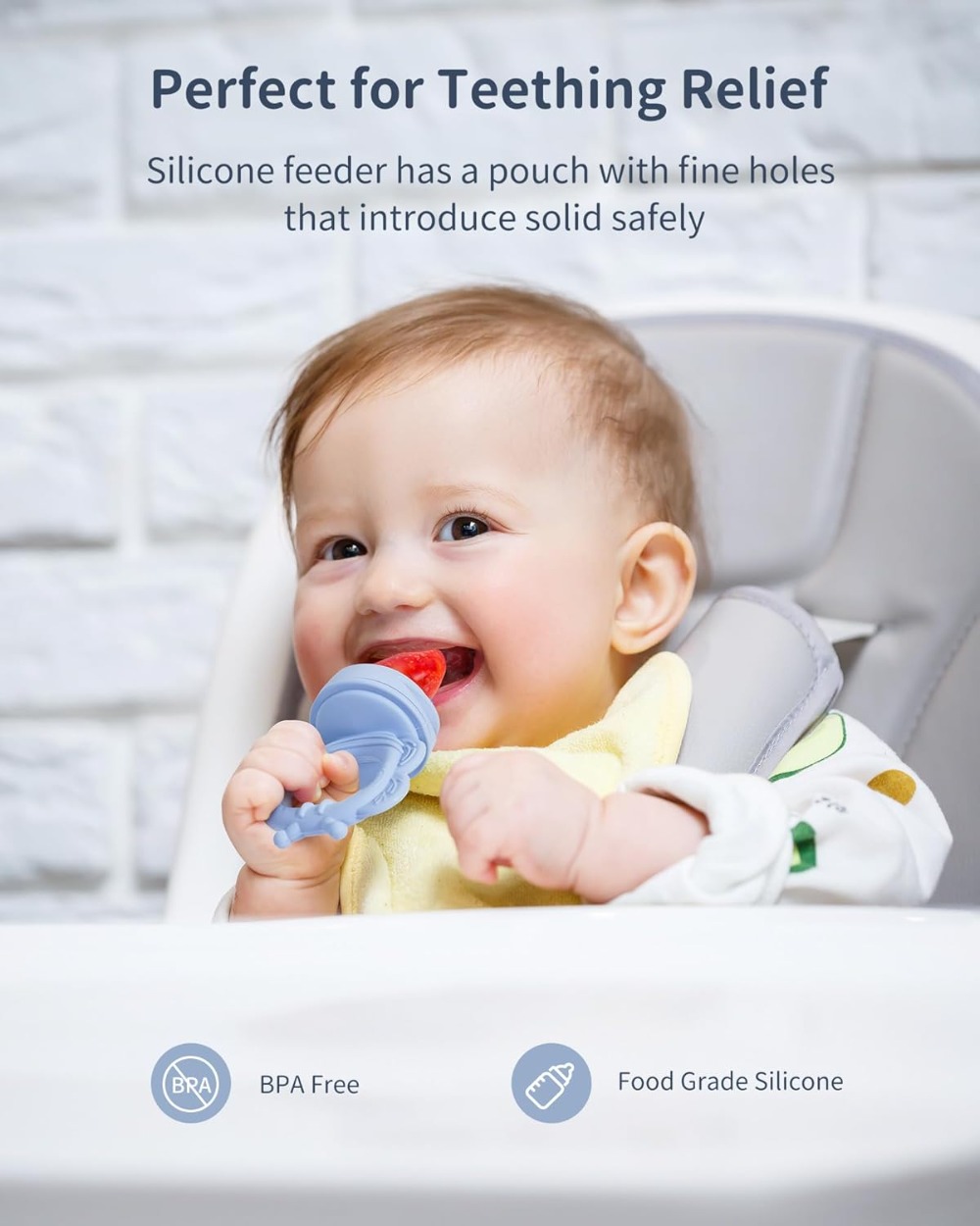 Silicone Baby Fruit Food Feede - огляд і ціна Silicone Mold Tray