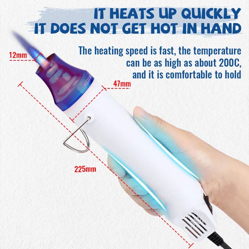 Hot Air Gun 220V Soldering Tem - огляд і ціна Heat Gun Small