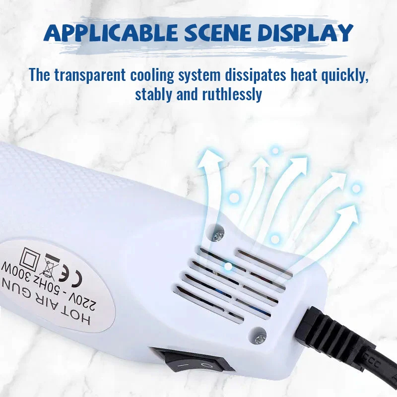 Hot Air Gun 220V Soldering Tem - огляд і ціна Heat Gun Small