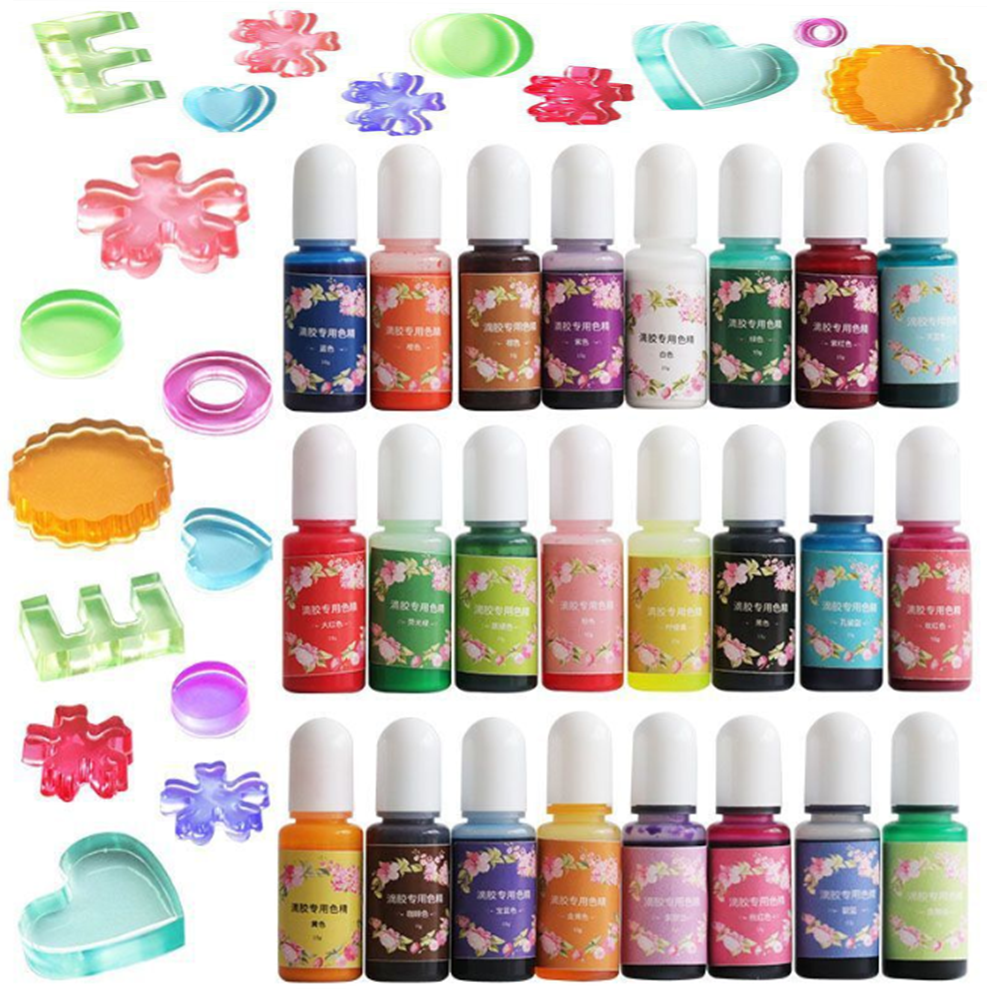 26 Colors 10ml Epoxy Resin Pig - огляд і ціна Resin Pigment Set
