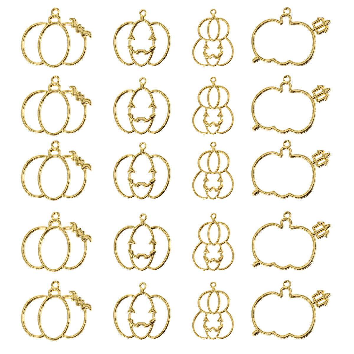 20Pcs DIY Pumpkin Resin Pendan - огляд і ціна Crafting Resin