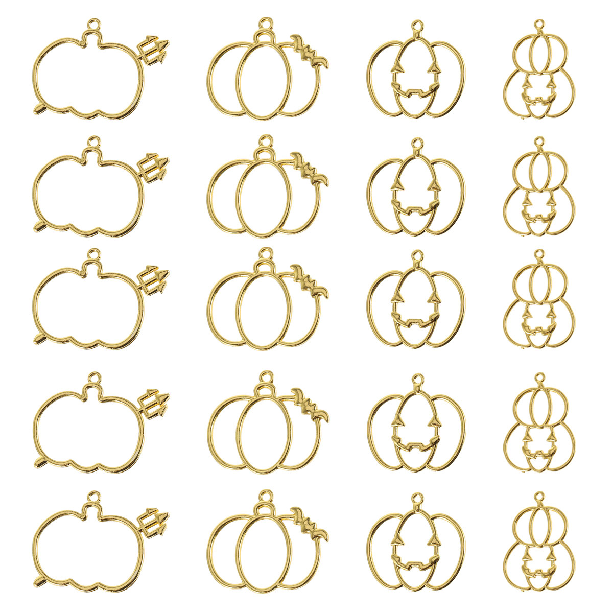 20Pcs DIY Pumpkin Resin Pendan - огляд і ціна Crafting Resin