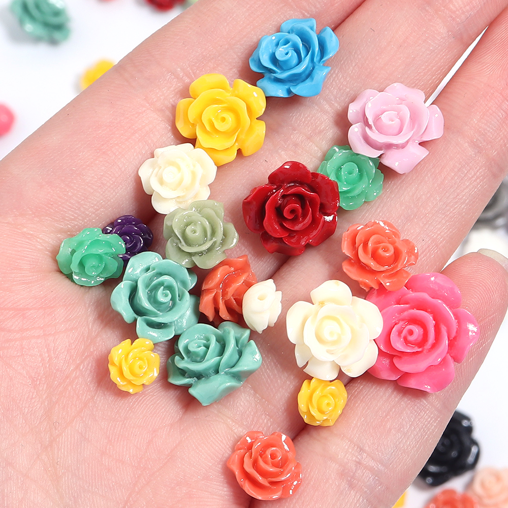 10pcs 6 8 10 12 15mm Imitation - огляд і ціна Flower Preservation Resin