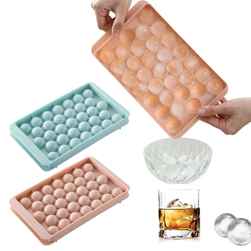 Round Ice Cube Tray Creative H - огляд і ціна Coaster Mold Round