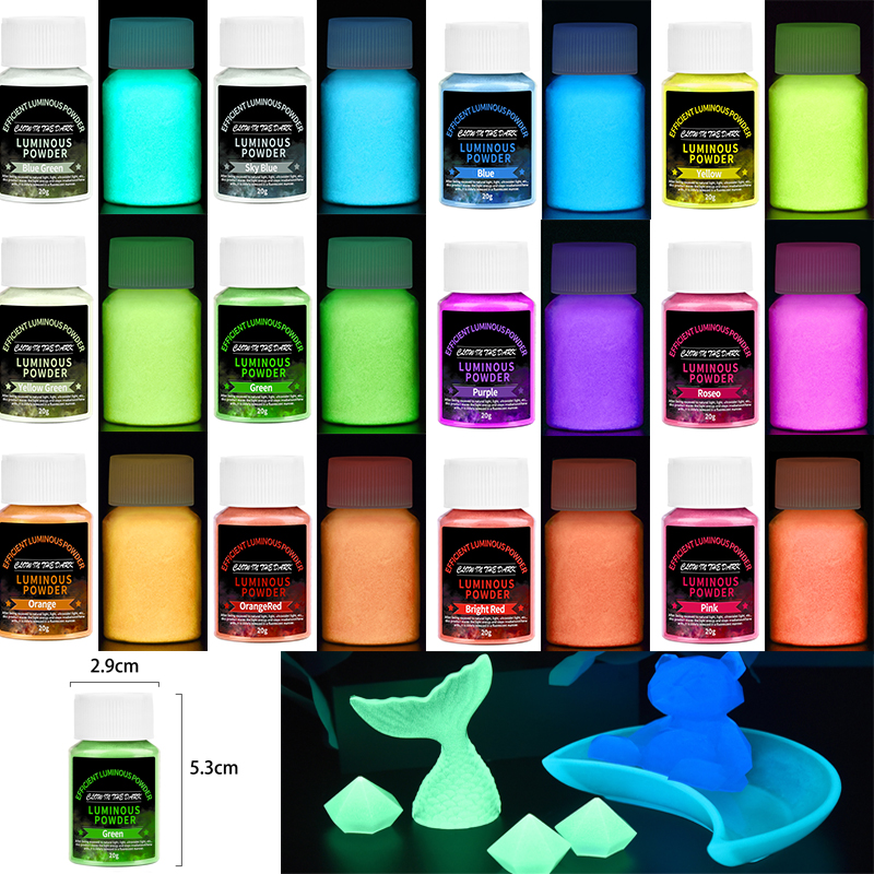 20g Long Lasting Bright Lumino - огляд і ціна Resin Pigment Set