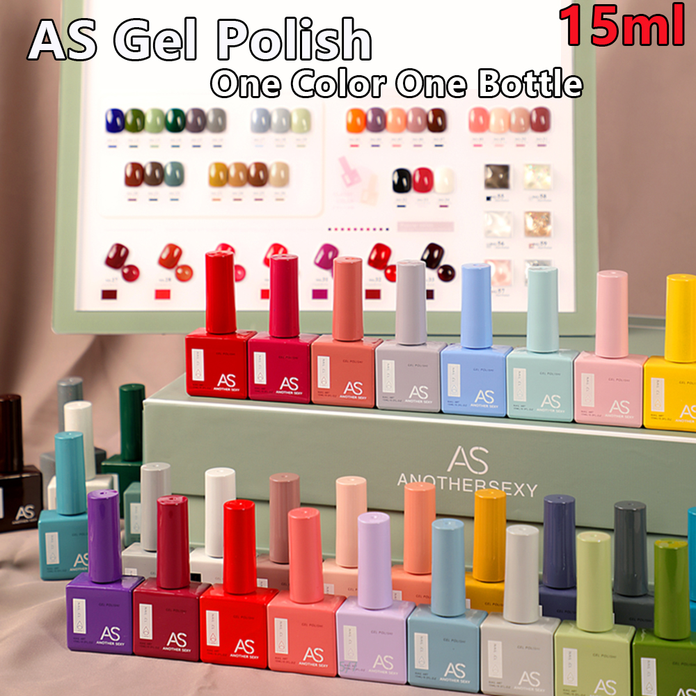 AS 15ml Gel Nail Polish Not Se - огляд і ціна Resin Glitter Pack