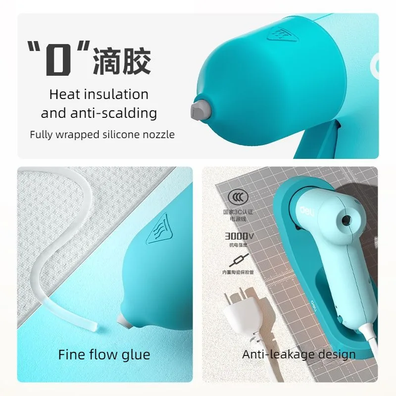 Deli Hot Melt Glue Gun With 7M - огляд і ціна Heat Gun Small