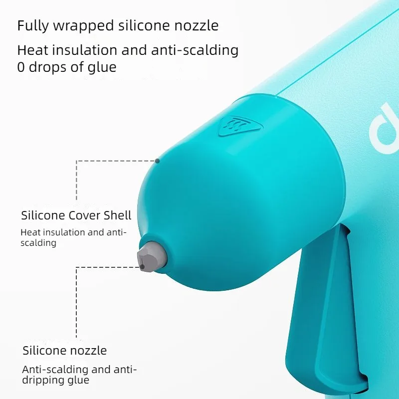 Deli Hot Melt Glue Gun With 7M - огляд і ціна Heat Gun Small