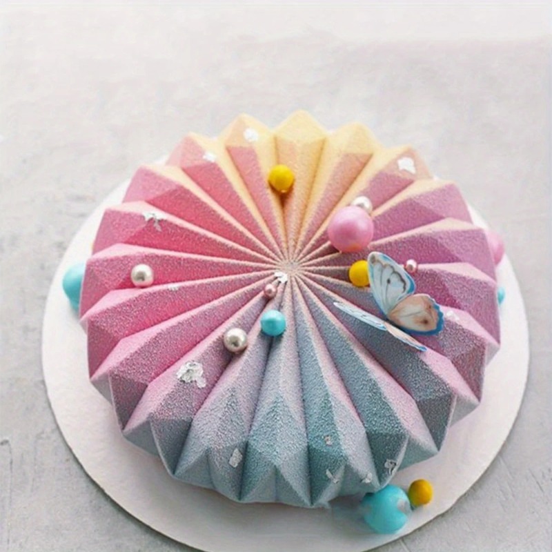 3D Round French Mousse Cake Si - огляд і ціна Coaster Mold Round