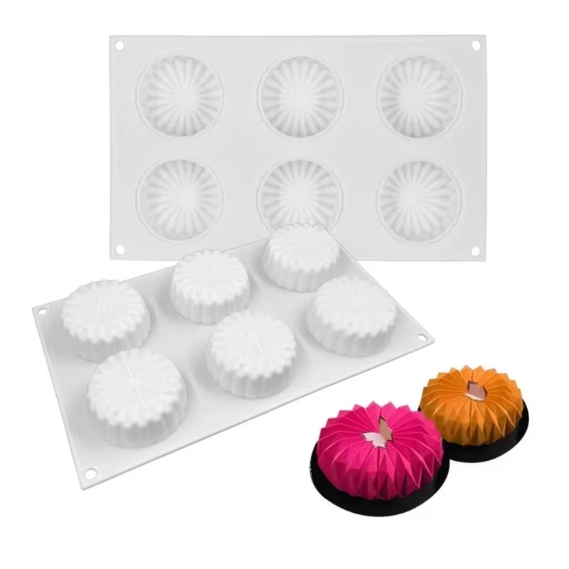 3D Round French Mousse Cake Si - огляд і ціна Coaster Mold Round
