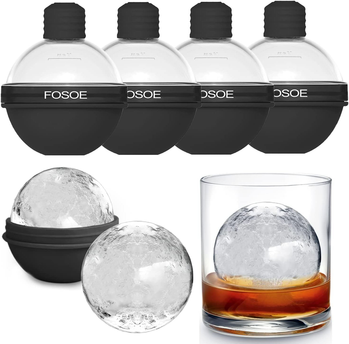 Silicone Ice Ball Molds for Wh - огляд і ціна Coaster Mold Round
