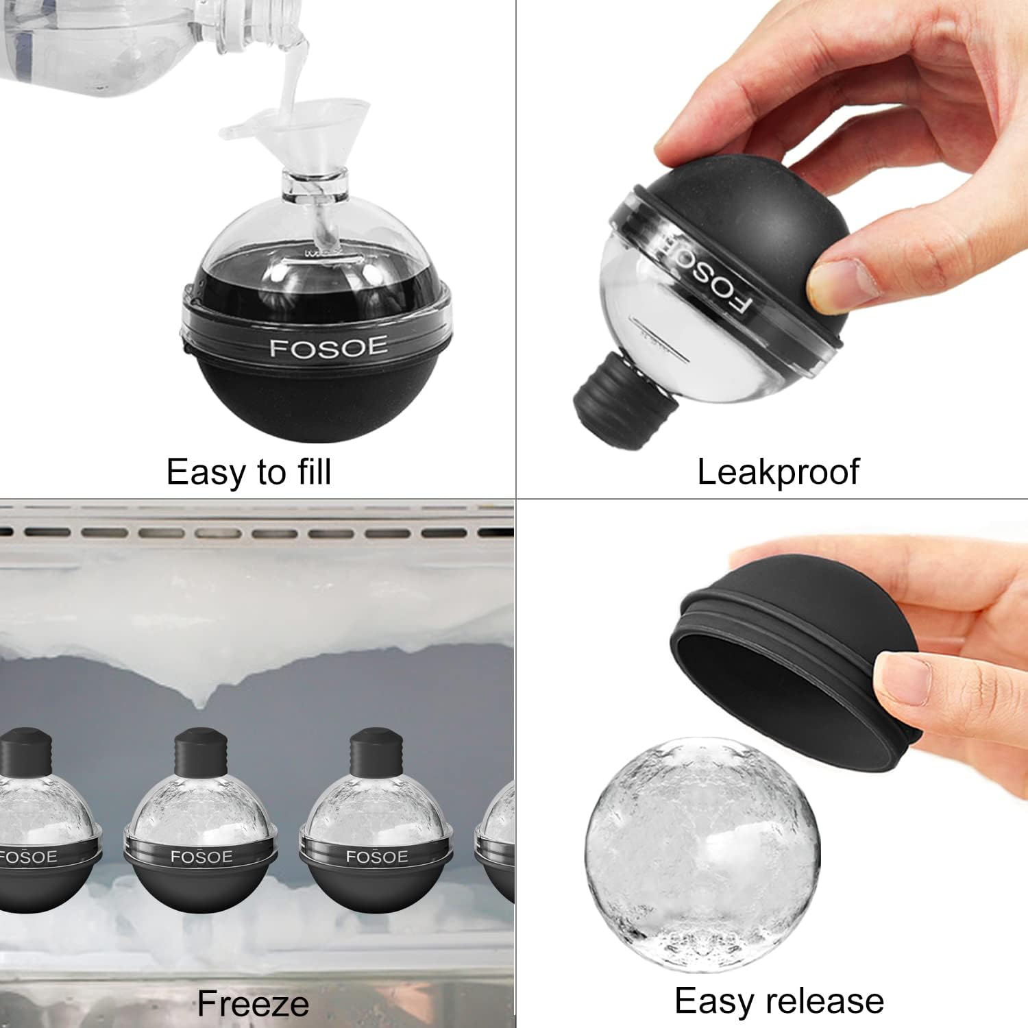 Silicone Ice Ball Molds for Wh - огляд і ціна Coaster Mold Round