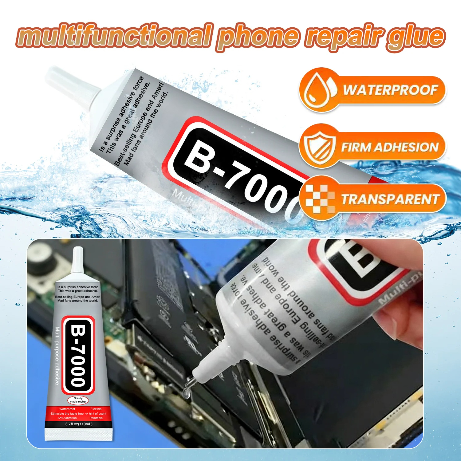 1-10Pcs B-7000 Super Glue Lool - огляд і ціна Crafting Resin