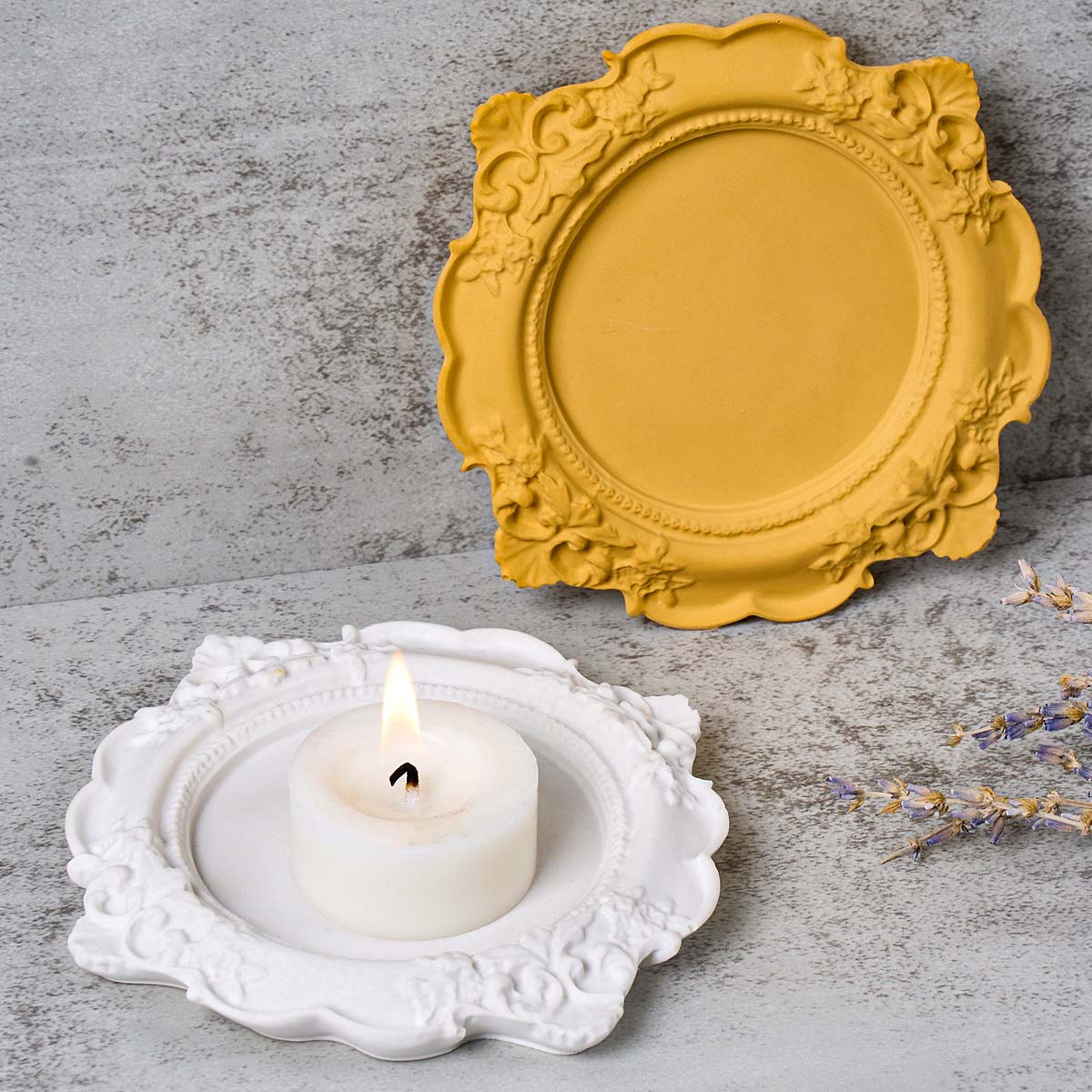 Round Relief Storage Tray Sili - огляд і ціна Coaster Mold Round