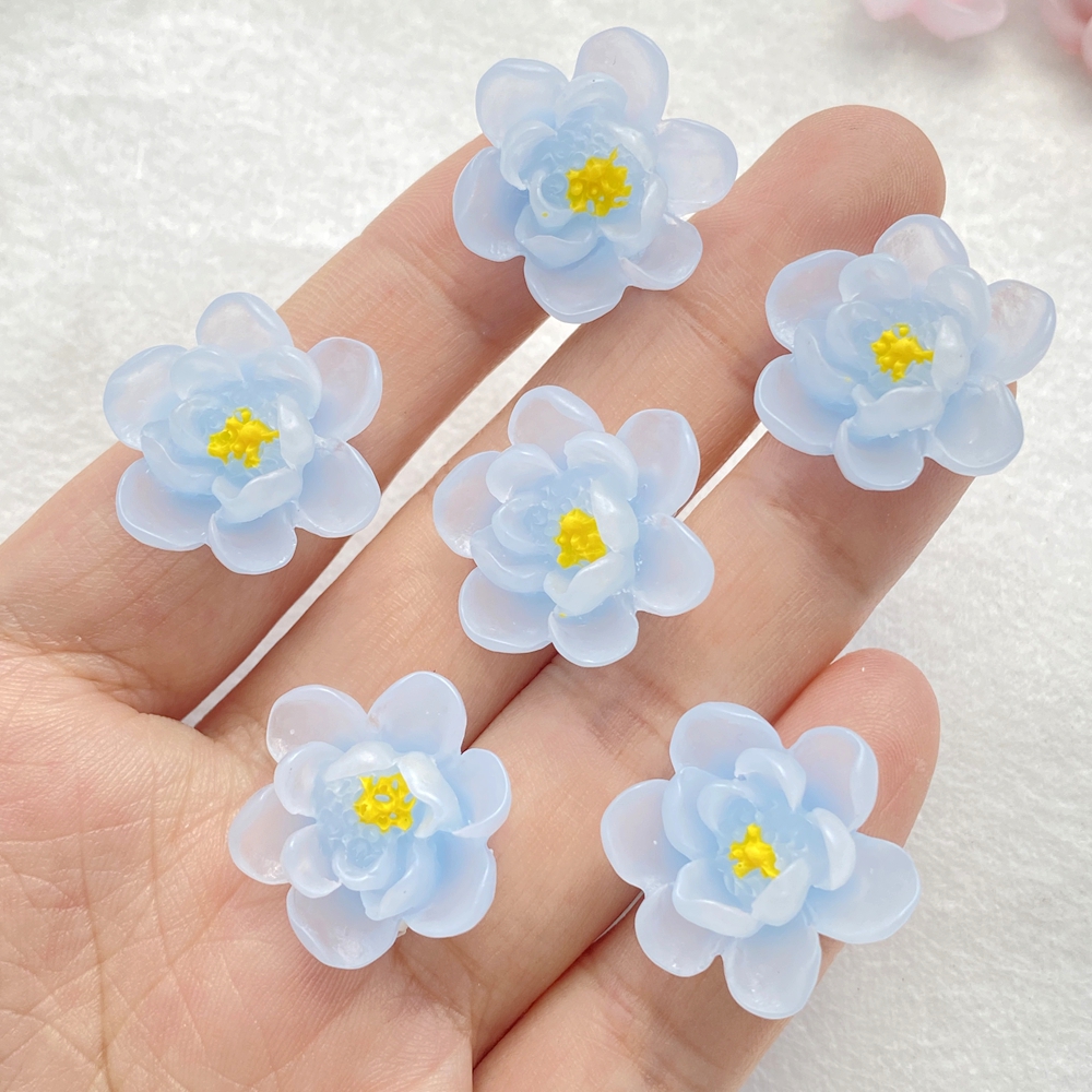 10Pcs New Cute Cartoon Flower  - огляд і ціна Flower Preservation Resin