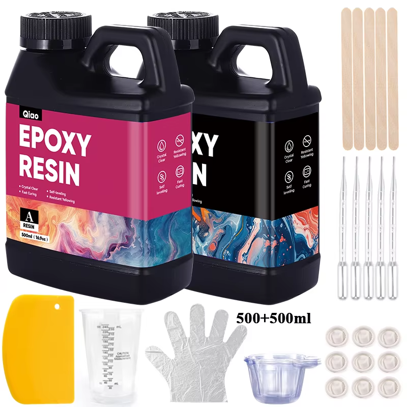 500ml 1000ml Easy Mixing Epoxy - огляд і ціна Epoxy Uv Resin Kit