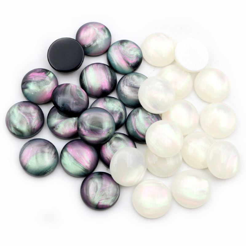 40pcs 8mm 10mm 12mm Round Resi - огляд і ціна Resin Craft Projects