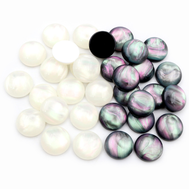 40pcs 8mm 10mm 12mm Round Resi - огляд і ціна Resin Craft Projects