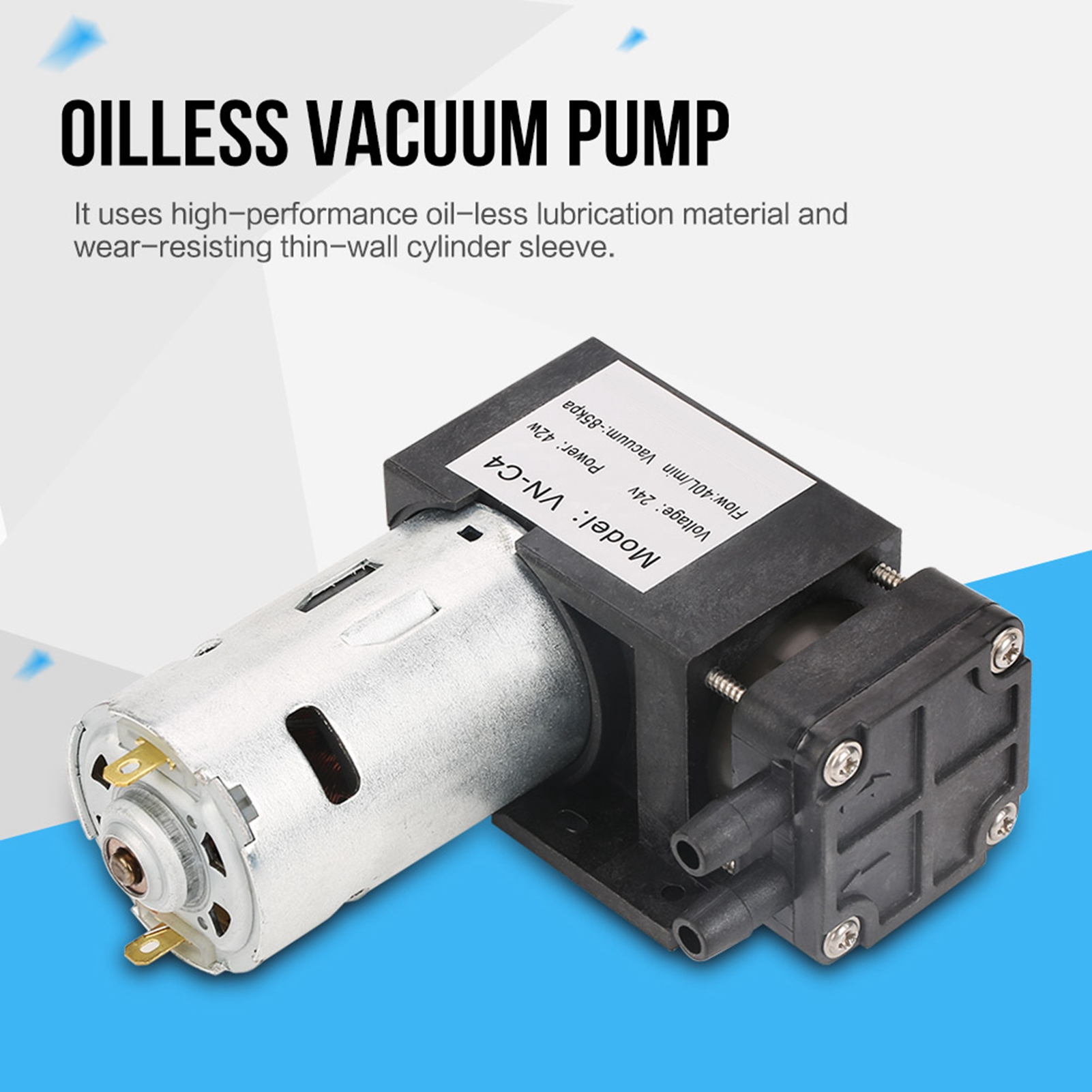DC24V Mini Small Oilless Vacuu - огляд і ціна Vacuum Chamber Small