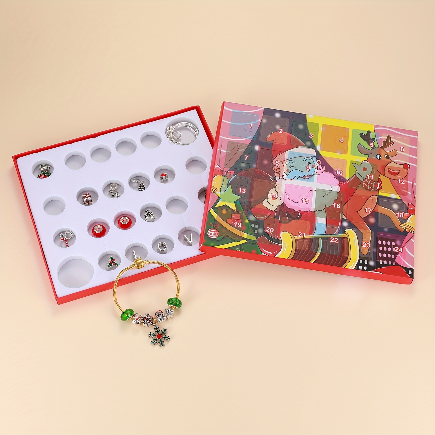 Snowman Christmas Advent Calen - огляд і ціна Resin Jewelry Kit