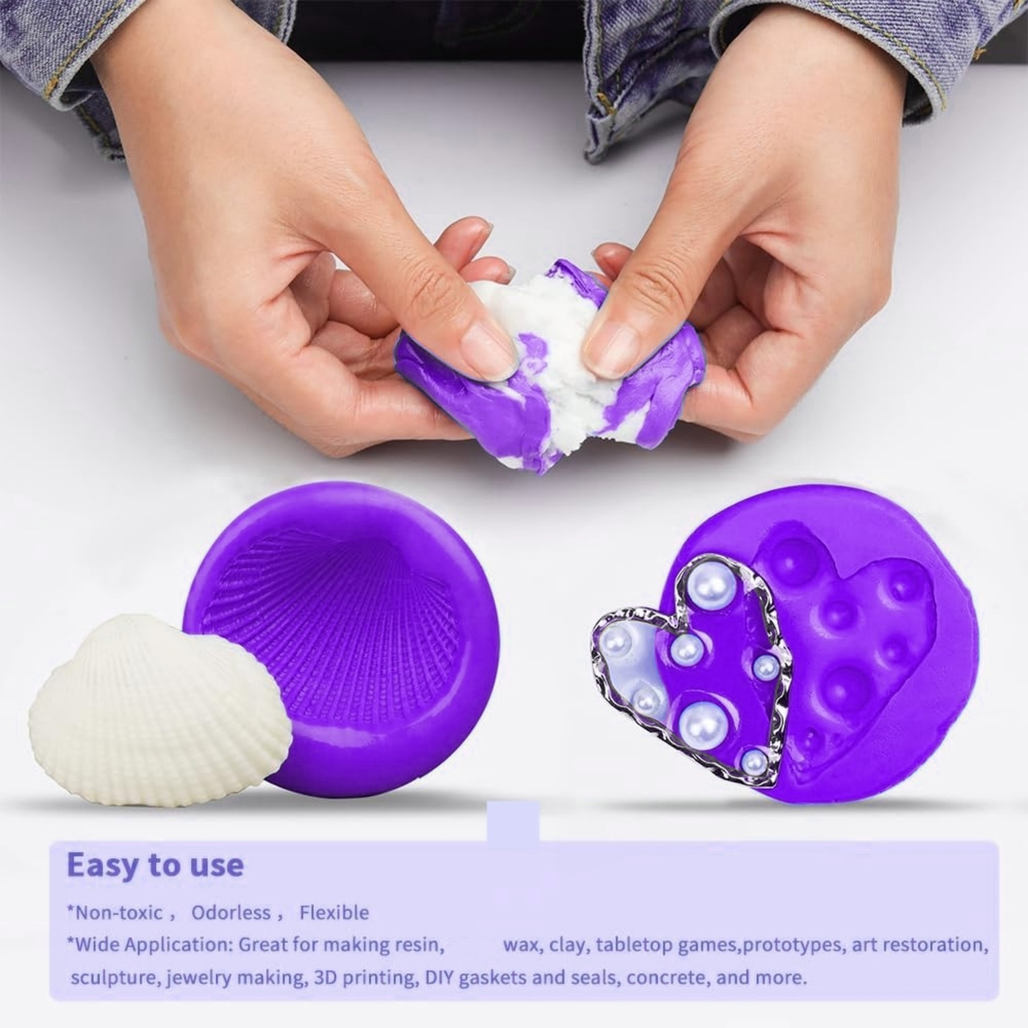 Silicone Putty - Flexible Sili - огляд і ціна Resin Craft Kit