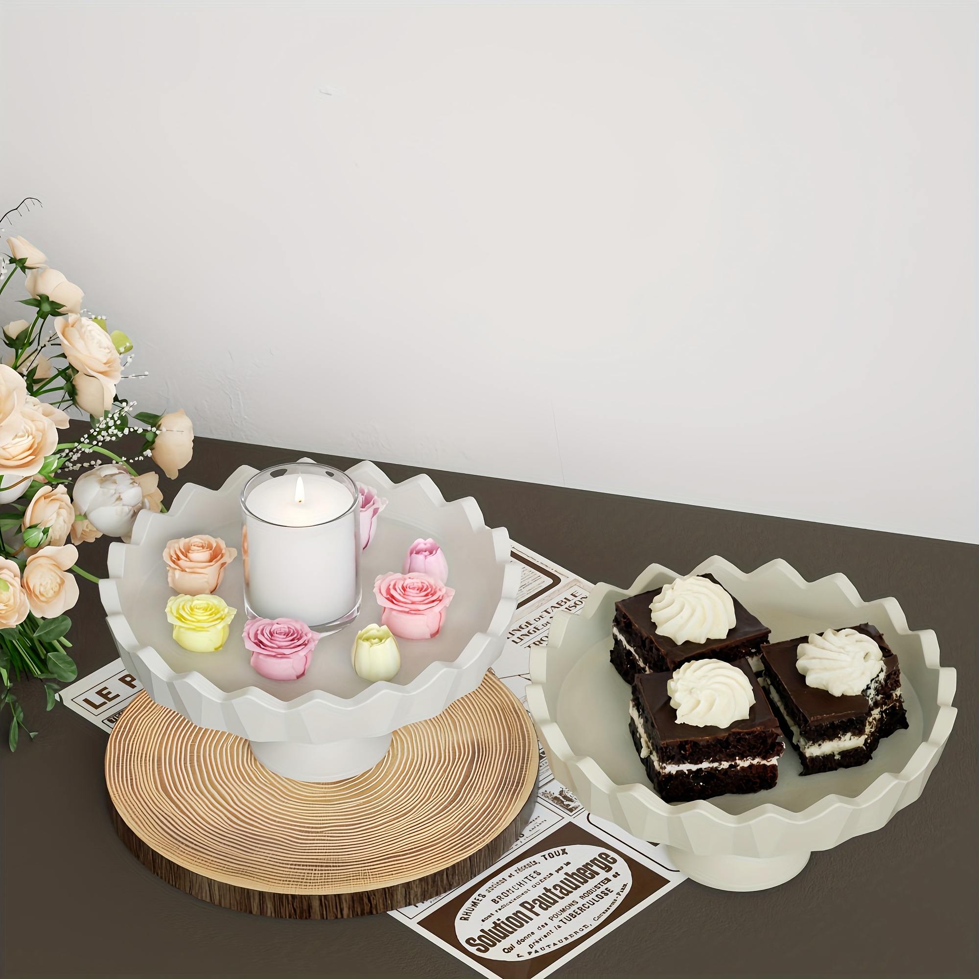 2pcs Silicone Tray Mold Set, R - огляд і ціна Serving Tray Mold