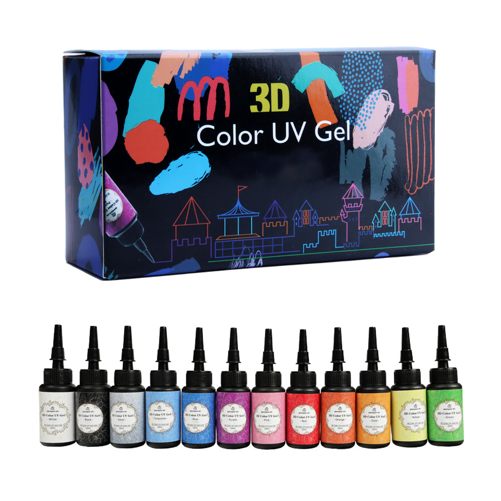 12 Colors UV Epoxy Resin, 3D C - огляд і ціна Epoxy Uv Resin Kit