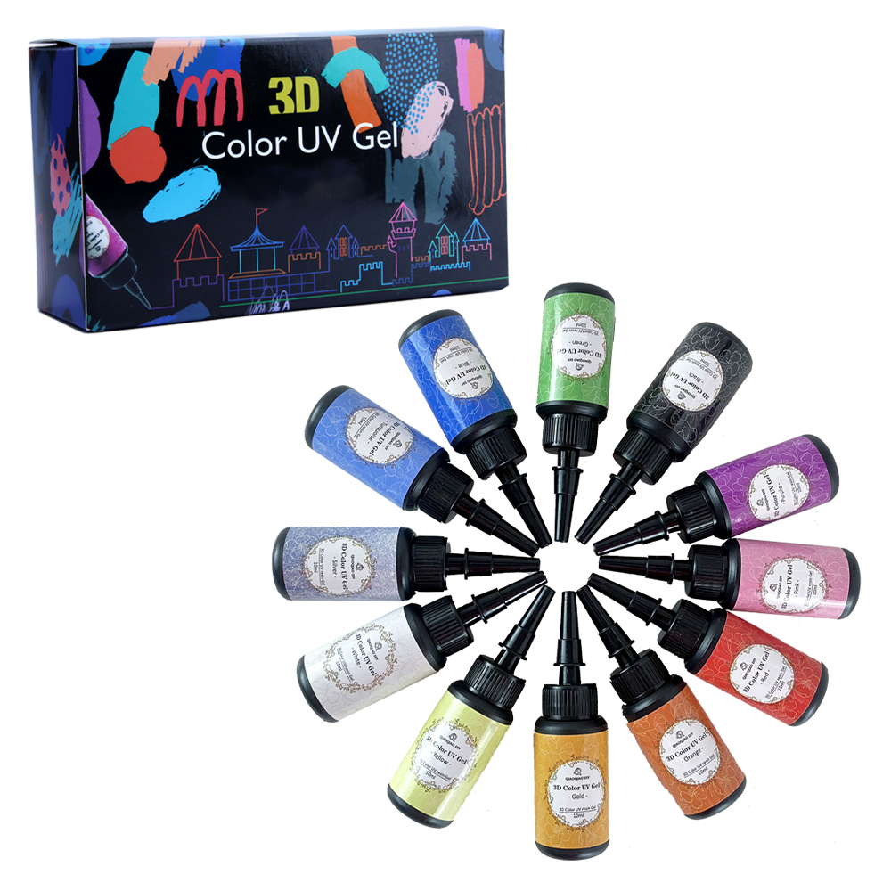 12 Colors UV Epoxy Resin, 3D C - огляд і ціна Epoxy Uv Resin Kit
