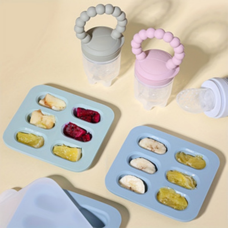 2pcs/set Baby Feeding Set: Fru - огляд і ціна Silicone Mold Tray