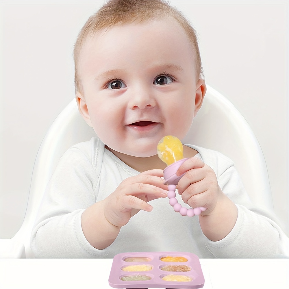2pcs/set Baby Feeding Set: Fru - огляд і ціна Silicone Mold Tray