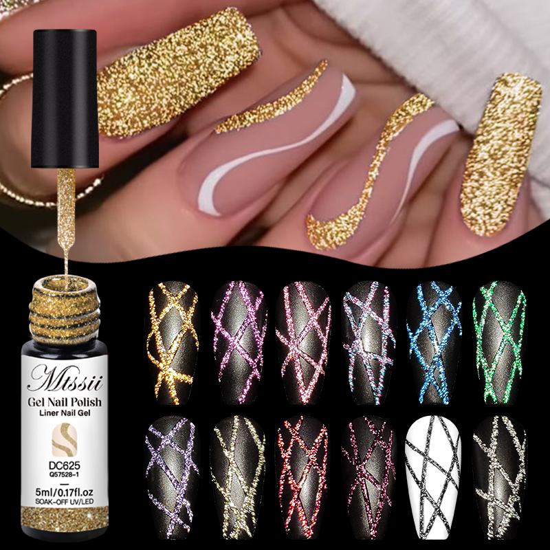 2/4/6pcs Reflective Glitter Li - огляд і ціна Resin Glitter Pack