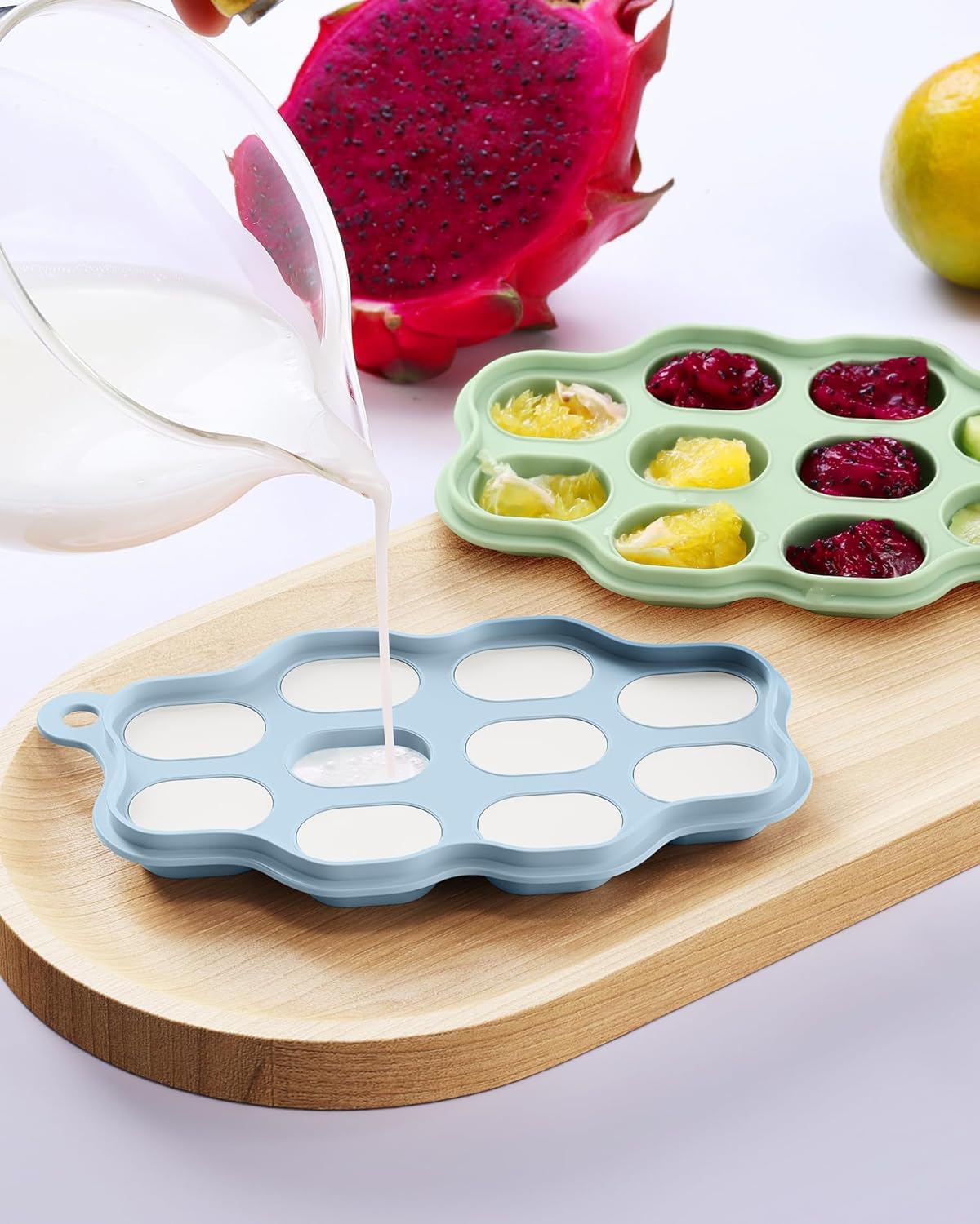 2-Pack Silicone Baby Food Free - огляд і ціна Silicone Mold Tray