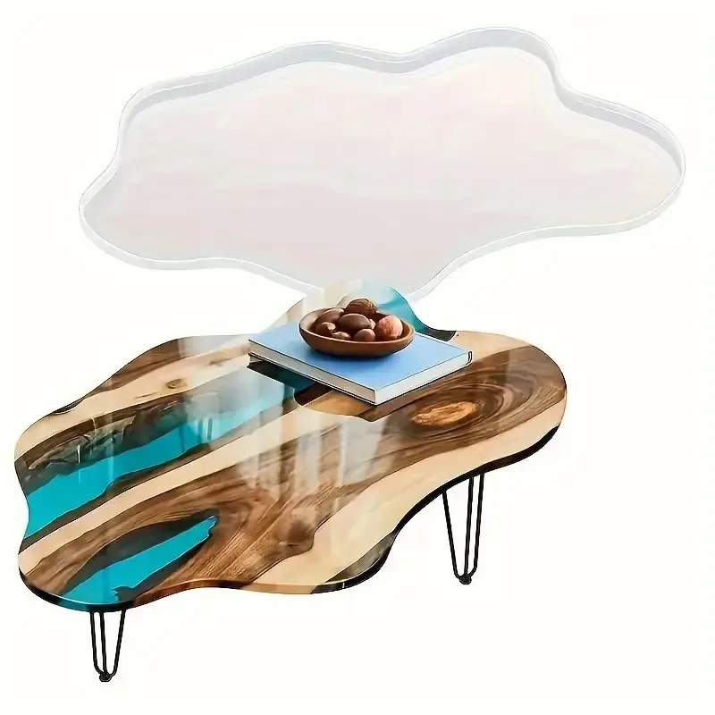 2026-Large 61cm Irregular tray - огляд і ціна Resin Ocean Wave Mold