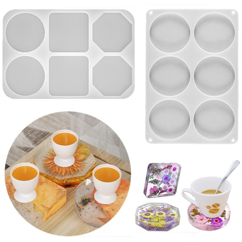 Creative Coasters Silicone Mol - огляд і ціна Coaster Mold Round
