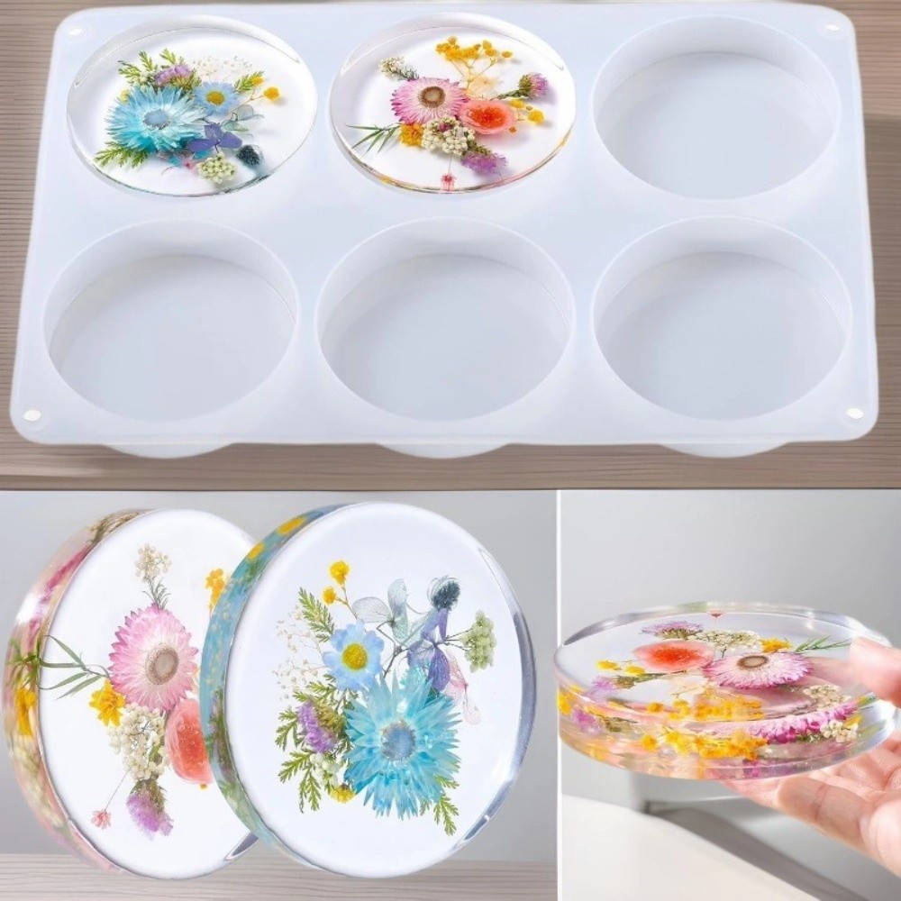 Creative Coasters Silicone Mol - огляд і ціна Coaster Mold Round