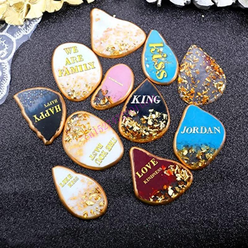M76B Alphabets Letters Glitter - огляд і ціна Resin Glitter Pack