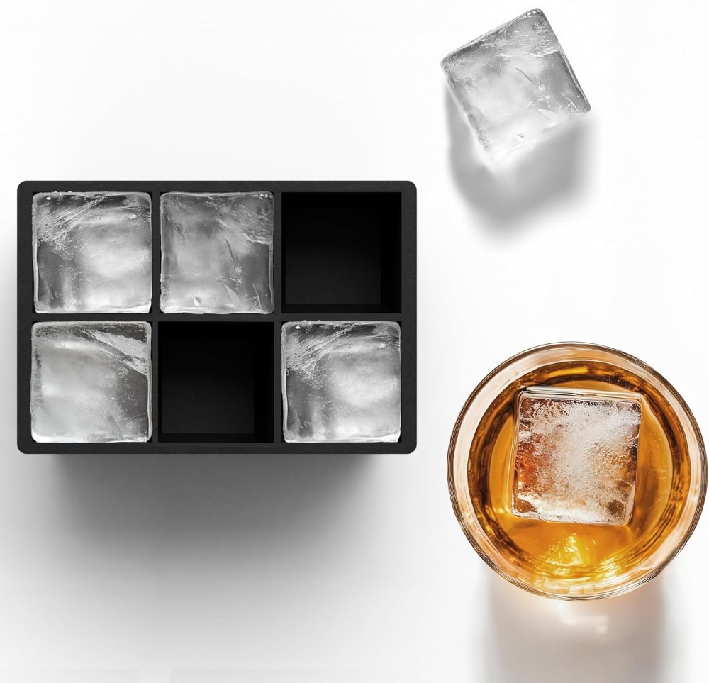 Silicone Ice Cube Trays – Larg - огляд і ціна Silicone Mold Tray
