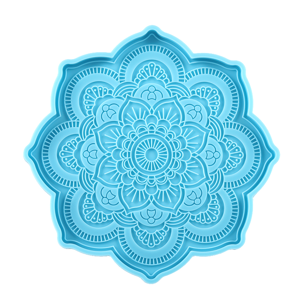 Mandala Coaster Silicone Mold  - огляд і ціна Coaster Mold Round