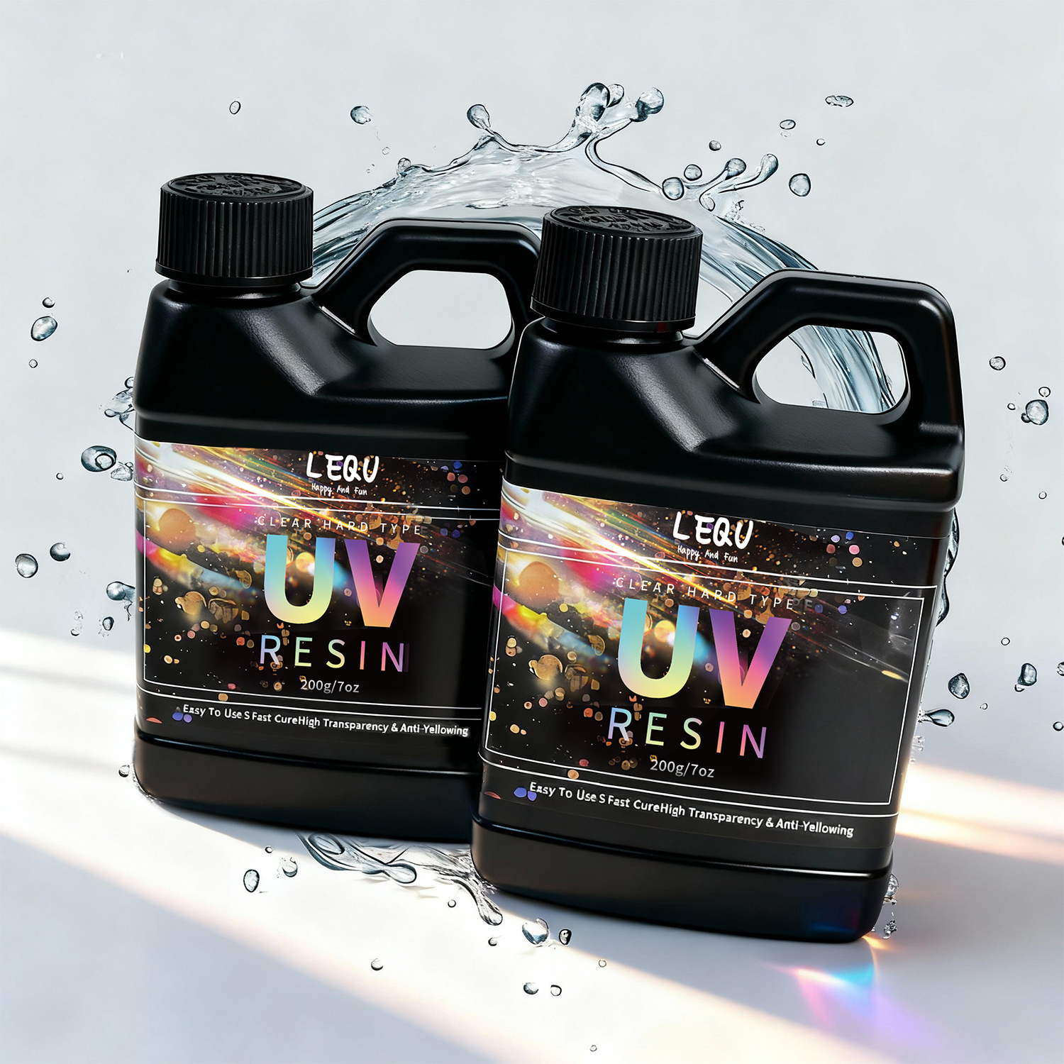 200g UV Resin Crystal Clear Ha - огляд і ціна Epoxy Uv Resin Kit