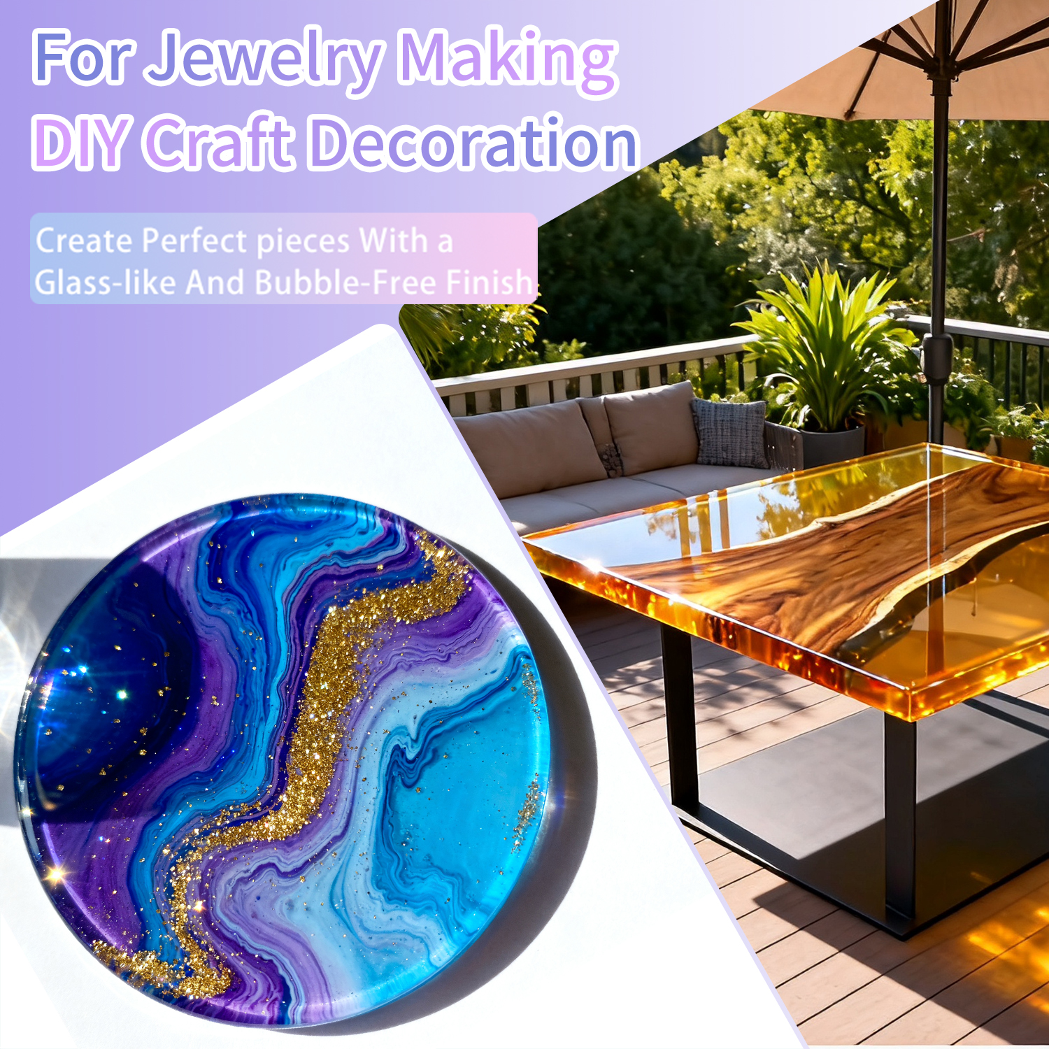 200g UV Resin Crystal Clear Ha - огляд і ціна Epoxy Uv Resin Kit