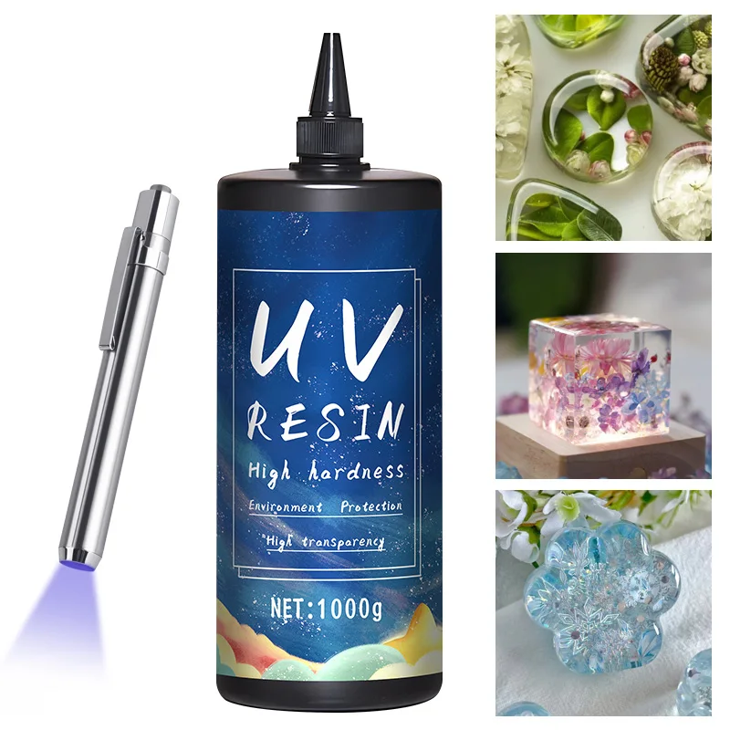 UV Resin Glue for DIY Jewelry, - огляд і ціна Epoxy Uv Resin Kit