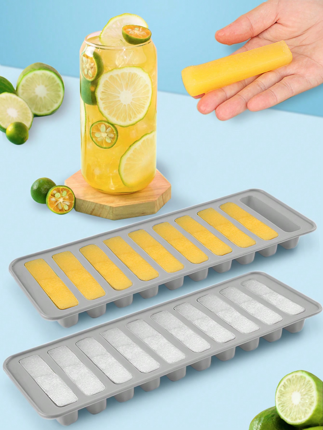 1pc Multi-grid Ice Cube Mold,  - огляд і ціна Silicone Mold Tray