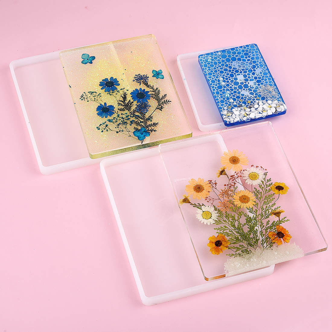 DIY Round Square Rectangle Sha - огляд і ціна Coaster Mold Round